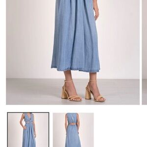 Elan cut out maxi dress